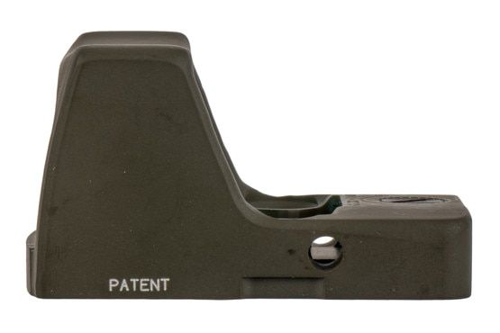 Trijicon olive drab green RMR Type 2 3.25 MOA reflex red dot sight is 100% made in the U.S.A. for maximum quality